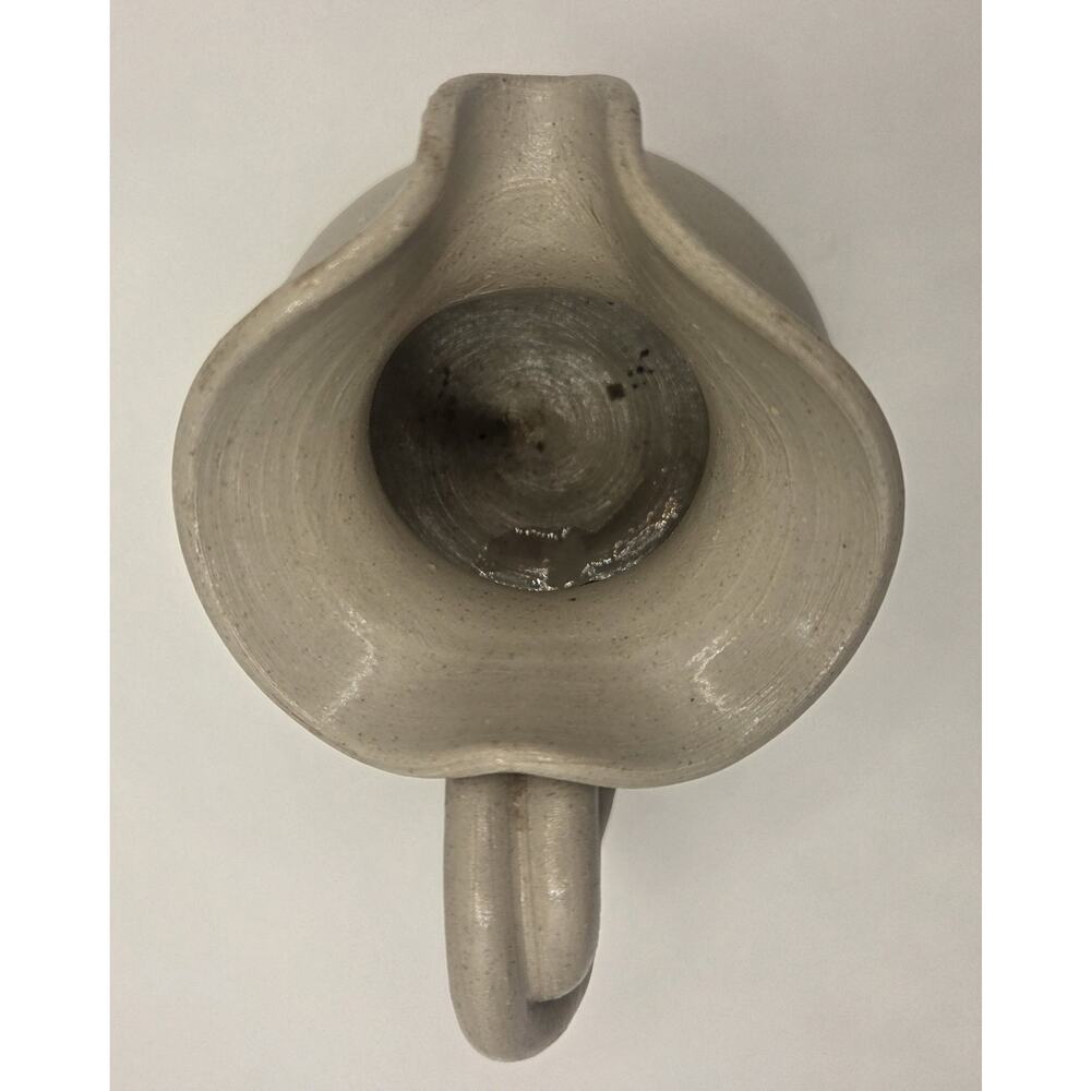 Williamsburg Pottery Salt Glazed Stoneware Mini Pitcher Vase - Hand Painted Coba - Picture 5 of 6